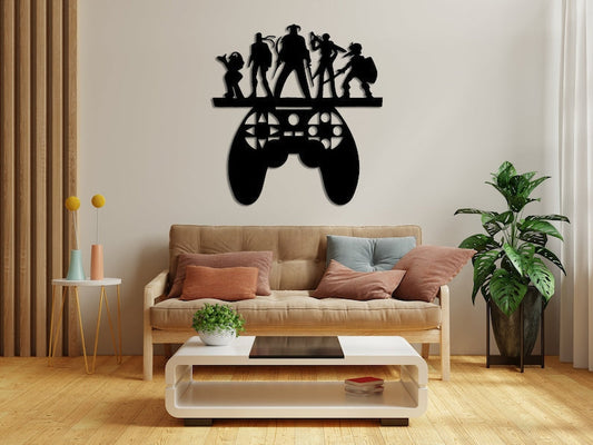 Playstation 3D Wall Clock
